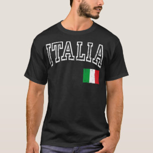 Italia Italiaanse vlag Italië Familie Erfgoed Gesc T-shirt