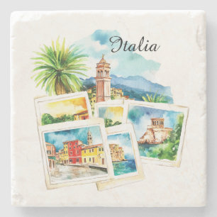 Italia (Italië) foto's Stenen Onderzetter
