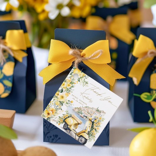 Italia Italië Positano Amalfi Vespa Bruidsfeest Bedankjes Labels