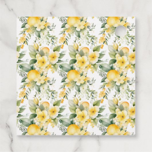 Italia Italië Positano Amalfi Vespa Bruidsmeisjes Bedankjes Labels (Achterkant)