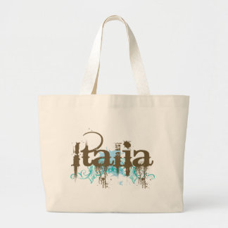 Italia Italië T-shirt Grote Tote Bag