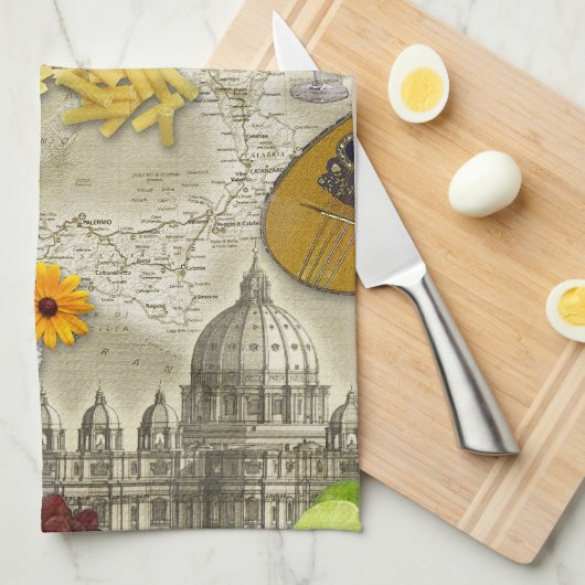 Italia Kitchen Towel Theedoek (Quarter Fold)