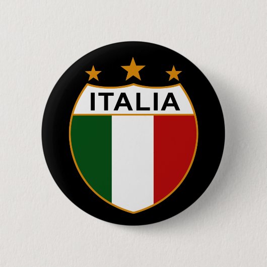 ITALIA - knop Ronde Button 5,7 Cm (Voorkant)