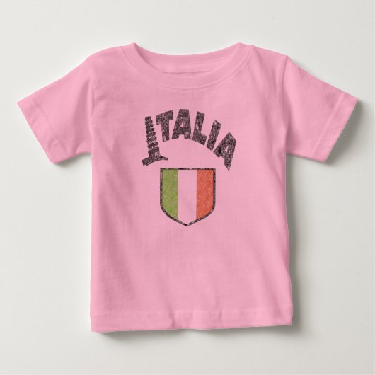 Italia lange mouw peuter shirt (Voorkant)