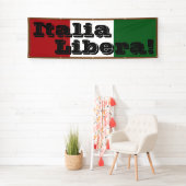 Italia Libera Spandoek (Insitu)