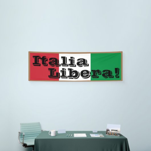 Italia Libera Spandoek (Beurs)