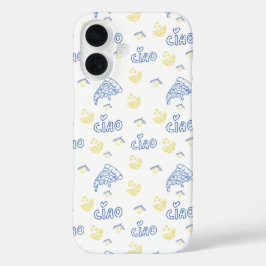 Italia Liefhebber – Ciao Italiaanse Sfeer iPhone 16 Hoesje