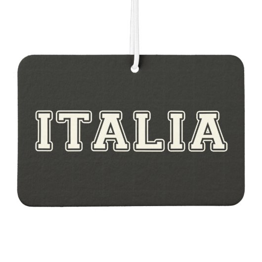 Italia Luchtverfrisser (Voorkant)