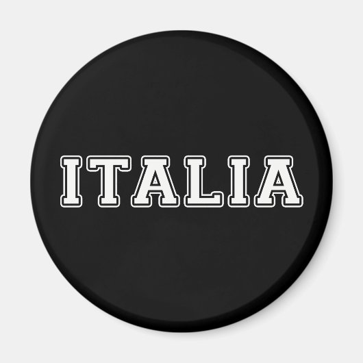 Italia Magneet (Voorkant)