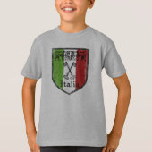 Italia  Medieval Crest Kinder T-Shirt (Voorkant)