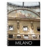 ITALIA MILANO NOTITIEBOEK (Voorkant)