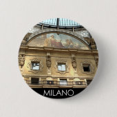ITALIA MILANO RONDE BUTTON 5,7 CM (Voorkant)