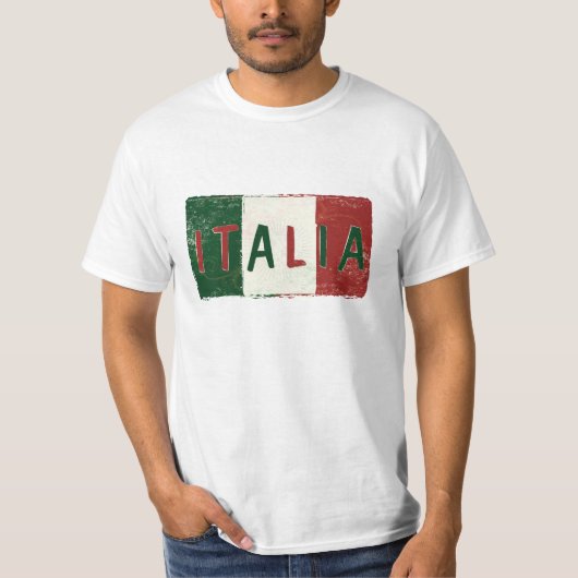 Italia, ontwerp van Jen T-shirt (Voorkant)