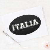 Italia Ovale Sticker (Envelop)