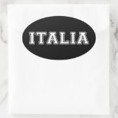Italia Ovale Sticker (Tas)
