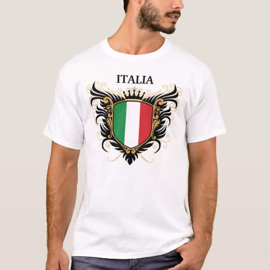 Italia [personaliseren] t-shirt (Voorkant)