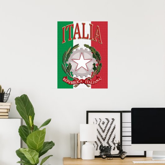 Italia Poster (Thuiskantoor)