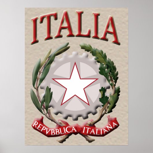 Italia Poster Print (Voorkant)