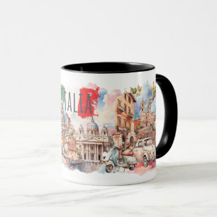 Italia Reismok Italiaanse Lifestyle Cadeau Rome Ku Mok