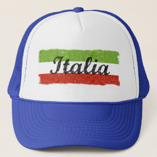 Italia Retro Trucker Hat Italia Trucker Pet