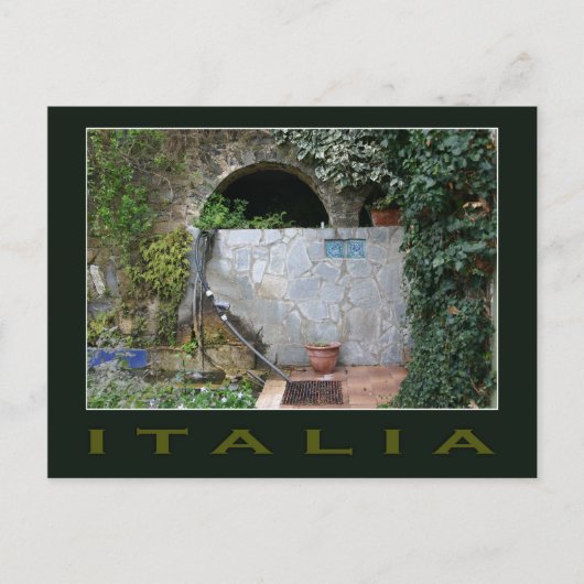 Italia Romantic custom briefkaart (Voorkant)