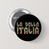 Italia Ronde Button 5,7 Cm (Voorkant /achterkant)