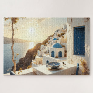 Italia Schitterende Zonsondergang Legpuzzel