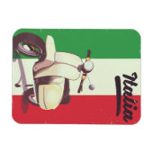Italia Scooter Vintage reisposter Magneet (Horizontaal)