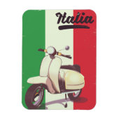 Italia Scooter Vintage reisposter Magneet (Verticaal)