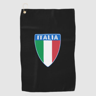 Italia Shield Golfhanddoek