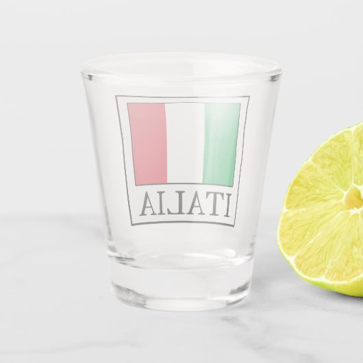 Italia Shot Glas (Achterkant)