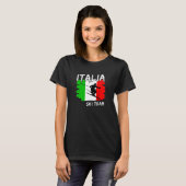 Italia Ski T-shirt (Voorkant volledig)