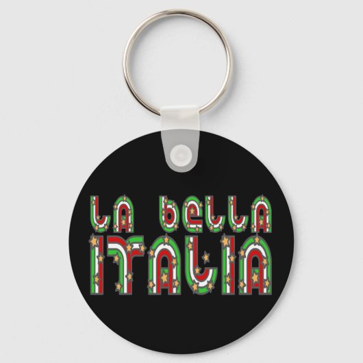 Italia Sleutelhanger (Voorkant)