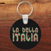 Italia Sleutelhanger (Voorkant)