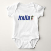 Italia Soccer Baby Creeper Romper (Voorkant)
