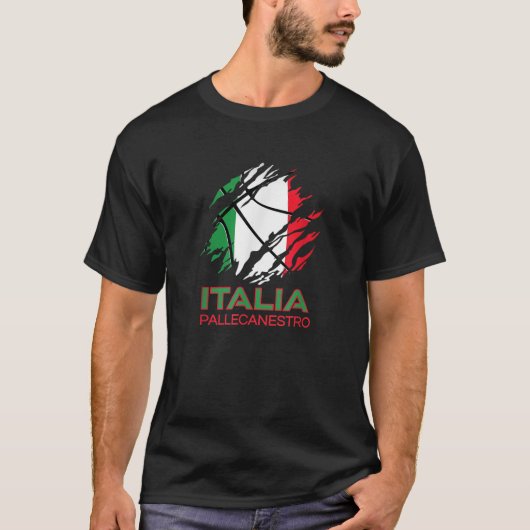 Italia Sport voor Italiaanse nationale vlag Italië T-shirt (Voorkant)