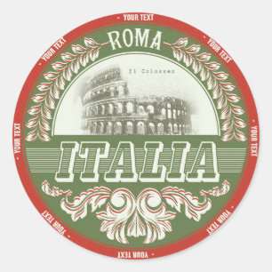 Italia sticker