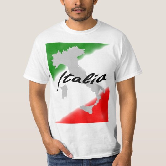 italia T-shirt (Voorkant)