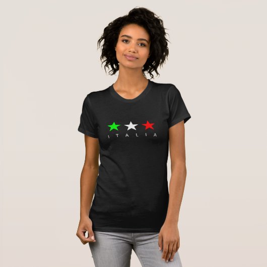 Italia T-shirt (Voorkant volledig)