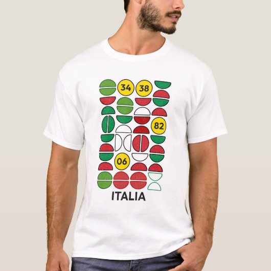 ITALIA TEE I T-SHIRT (Voorkant)