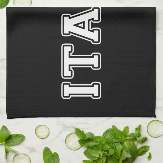 Italia Theedoek (Gevouwen)