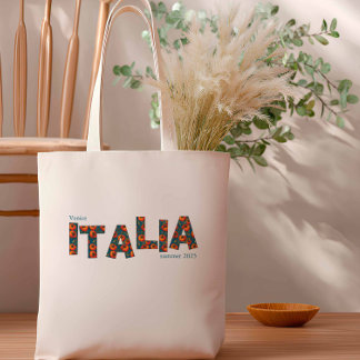 Italia Tomato Zomer Italië Meisjes Trip Tote Bag