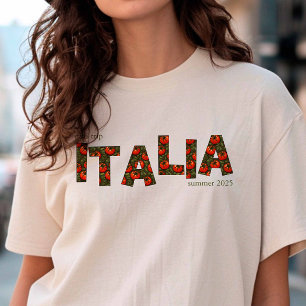 Italia Tomato Zomer Meisjes Trip T-shirt