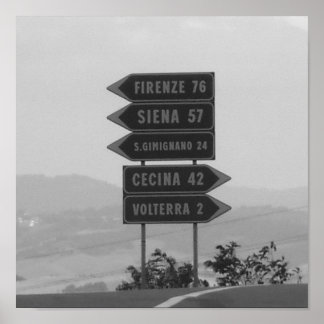 Italia - Toskana Poster