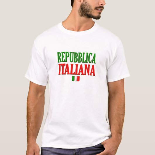 Italia Twee (1) T-shirt (Voorkant)