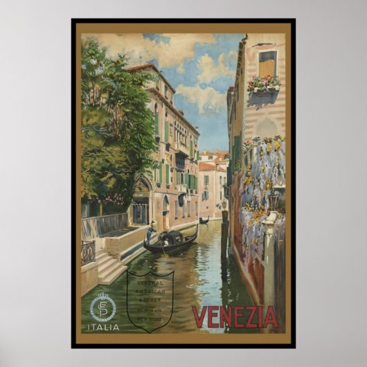 Italia Venezia Poster (Voorkant)
