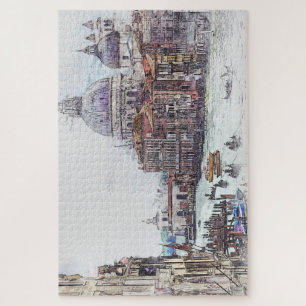 Italia, Venice Canal Gondolas Legpuzzel