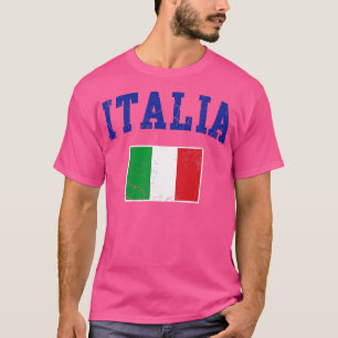 Italia Vlag Familie Erfgoed Italiaans Italië  T-shirt