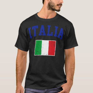 Italia Vlag Familie Erfgoed Italiaans Italië T-shirt