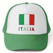 Italia Vlag & Word